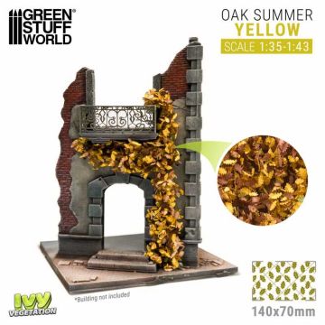 Імітація листя плюща Green Stuff World: Ivy Foliage - Yellow Oak - Large