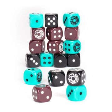 Гральні куби Warcry: Jade Obelisk  Dice Set