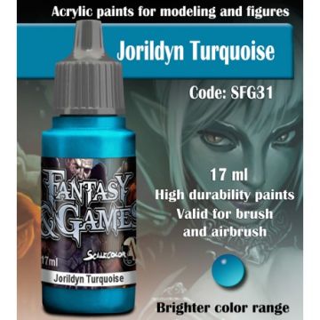 Акрилова фарба Scale 75: Fantasy & Games: Jorildyn Turquoise (17ml)