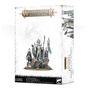 Мініатюра Age of Sigmar Ossiarch Bonereapers: Katakros, Mortarch of the Necropolis  (GW Exclusive)