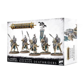 Набір мініатюр Age of Sigmar Ossiarch Bonereapers: Kavalos Deathriders