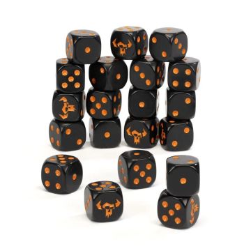 Гральні куби Kill Team: Ork Kommandos Dice Set