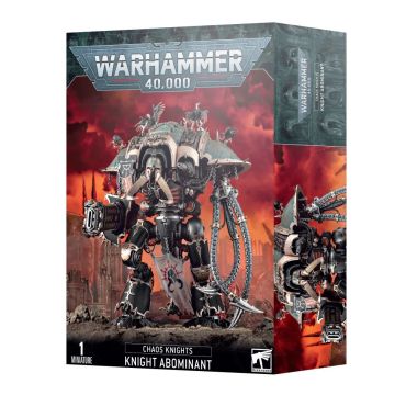 Мініатюра Warhammer 40000 Chaos Knights: Knight Abominant