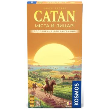 Настільна гра CATAN. Міста й лицарі. Доповнення для 5-6 гравців