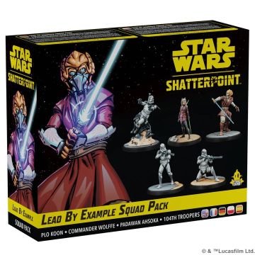 Набір мініатюр Star Wars: Shatterpoint – Lead by Example Squad Pack