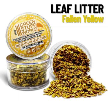 Імітація листя Green Stuff World: Leaf Litter - Fallen Yellow