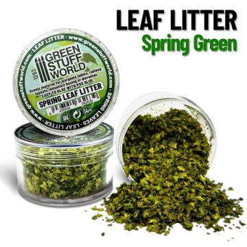 Імітація листя Green Stuff World: Large Leaf Litter - Spring Green