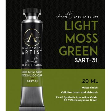 Акрилова фарба Scale 75: Scalecolor Artist: Light Moss Green (20ml)
