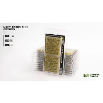 Пучки трави Gamers Grass: Light Green (4mm) Wild