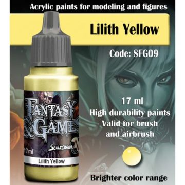 Акрилова фарба Scale 75: Fantasy & Games: Lilith Yellow (17ml)