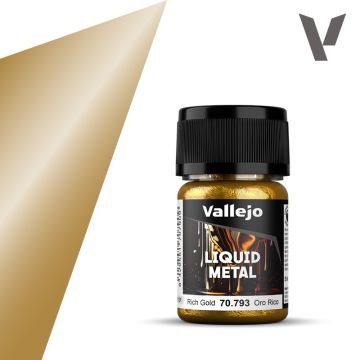 Фарба на спиртовій основі Vallejo: Liquid Gold: Rich Gold