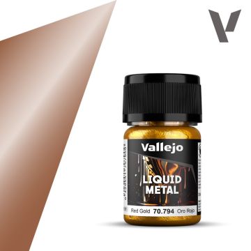 Фарба на спиртовій основі Vallejo: Liquid Gold: Red Gold
