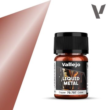 Фарба на спиртовій основі Vallejo: Liquid Gold: Copper