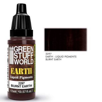 Рідкий пігмент Green Stuff World: Liquid Pigments Burnt Earth 17 ml