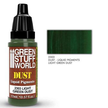 Рідкий пігмент Green Stuff World: Liquid Pigments Light Green Dust 17 ml