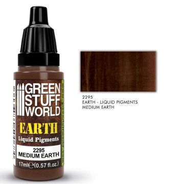 Рідкий пігмент Green Stuff World: Liquid Pigments Medium Earth 17 ml