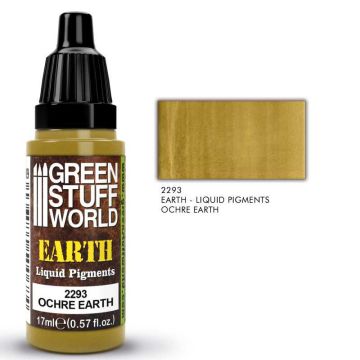 Рідкий пігмент Green Stuff World: Liquid Pigments Ochre Earth 17 ml