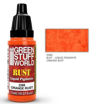 Водорозчинна фарба Green Stuff World Effect Paints: Liquid Pigments: Orange Rust (17ml)
