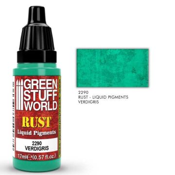 Рідкий пігмент Green Stuff World: Liquid Pigments Verdigris 17 ml