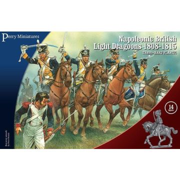 Набір мініатюр Perry Miniatures: Napoleonic British Light Dragoons 1808-1815