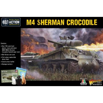 Мініатюра Warlord Games Bolt Action: Sherman Crocodile Flamethrower Tank