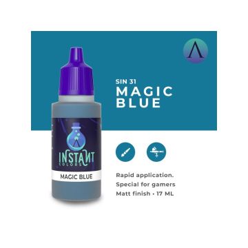 Акрилова фарба Scale 75: Instant Colors: Magic Blue (17ml)