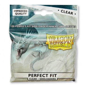 Протектори Dragon Shield: Perfect Fit Sideloader Clear 100 шт