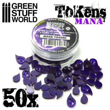 Набір акрилових жетонів Green Stuff World: Mana Tokens