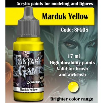 Акрилова фарба Scale 75: Fantasy & Games: Marduk Yellow (17ml)