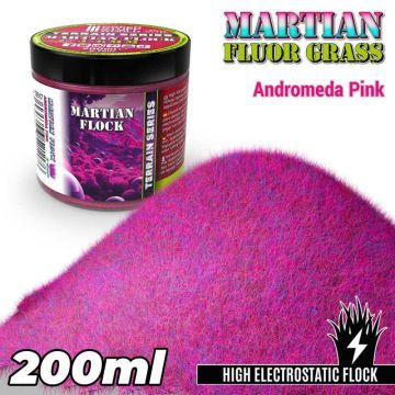 Статична трава (Флок) Green Stuff World: Martian Fluor Grass - Andromeda Pink - 200ml