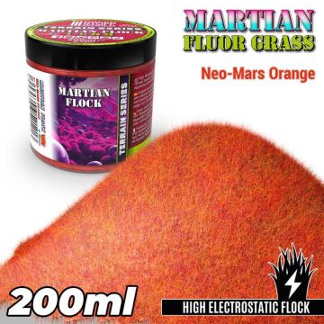 Статична трава (Флок) Green Stuff World: Martian Fluor Grass - Neo-Mars Orange - 200ml