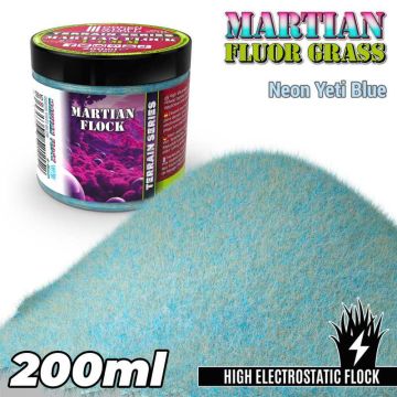 Статична трава (Флок) Green Stuff World: Martian Fluor Grass - Neon Yeti Blue - 200ml