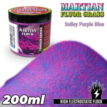 Статична трава (Флок) Green Stuff World: Martian Fluor Grass - Sulley Purple-Blue - 200ml