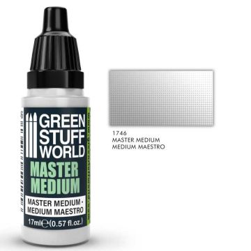 Медіум для акрилових фарб Green Stuff World: Master Medium 17ml
