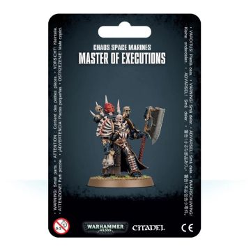 Мініатюра Warhammer 40000 Chaos Space Marines: Master of Executions
