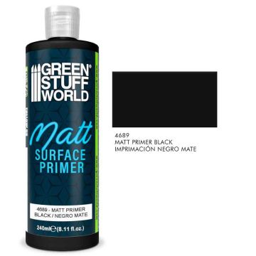 Ґрунт Green Stuff World Metallic Paint: Matt Black Primer 240ml