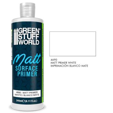 Ґрунт Green Stuff World Metallic Paint: Matt White Primer 240ml