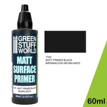 Ґрунт Green Stuff World Metallic Paint: Matt Black Primer 60ml