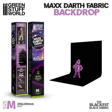 Фон для зйомки Green Stuff World: Maxx Darth Black - Photo Background 200x300mm