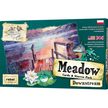 Настільна гра Meadow: Downstream - Cards & Sleeves Pack