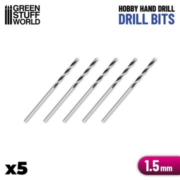 Набір свердел Green Stuff World: Drill Bit in 1,5 mm
