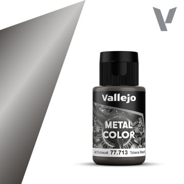Акрилова фарба Vallejo: Metal Color: Jet Exhaust