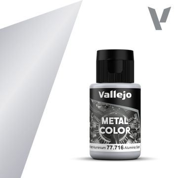 Акрилова фарба Vallejo: Metal Color: Semi Matt Aluminium