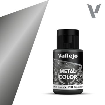 Акрилова фарба Vallejo: Metal Color: Gunmetal Grey