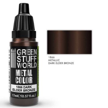 Акрилова фарба Green Stuff World Metallic Paint: Dark Elder Bronze (17ml)