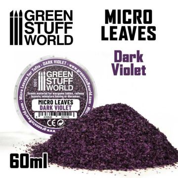 Імітація листя Green Stuff World: Micro Leaves - Dark Violet Mix