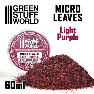 Імітація листя Green Stuff World: Micro Leaves - Light Purple Mix