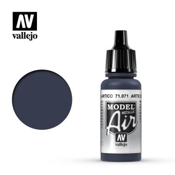 Акрилова фарба Vallejo: Model Air: Arctic Blue (Metallic)