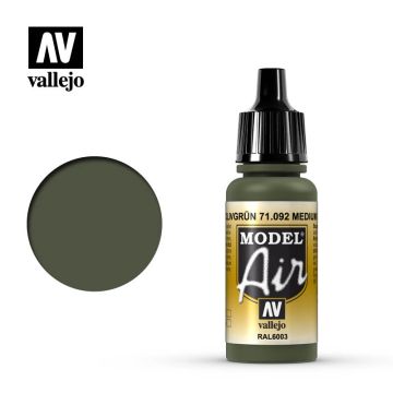 Акрилова фарба Vallejo: Model Air: Medium Olive