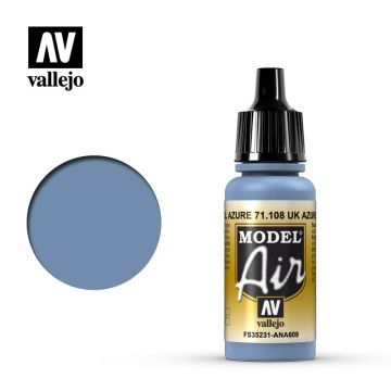 Акрилова фарба Vallejo: Model Air: UK Azure Blue